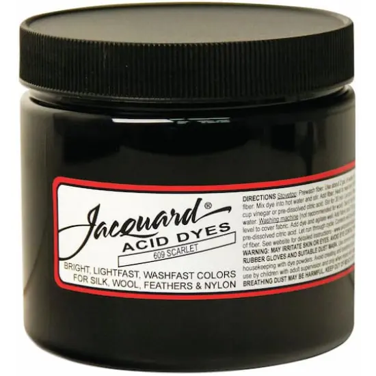 Jacquard&reg; Acid Dye, 8oz. Scarlet {1}