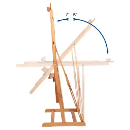 Mabef Convertible Basic Studio Easel {6}