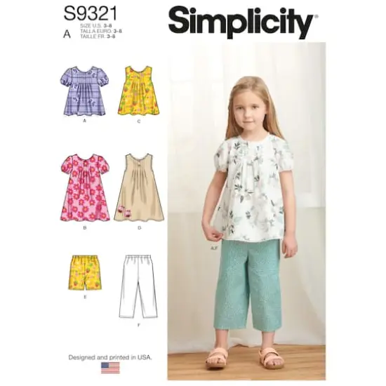 Simplicity&reg; Pattern CS9321 (3-4-5-6-7-8) {1}