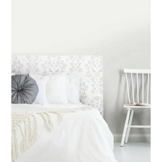 RoomMates Rose Lindo Woodland Peel & Stick Wallpaper Gray {7}