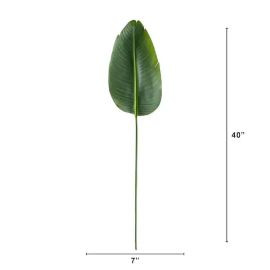 40in. Artificial Travelers Palm Stems - Set of 6 {3}