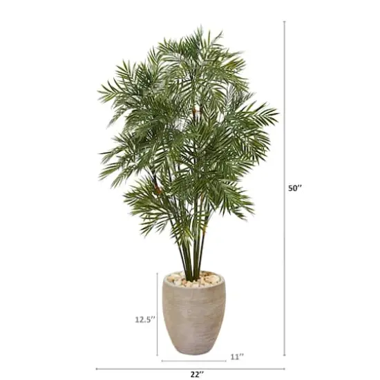 4ft. Parlor Palm Artificial Tree in Planter {3}
