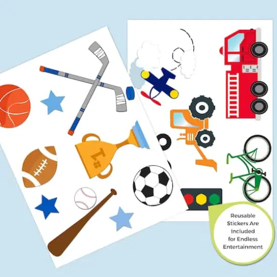 Design and Store Blue 6 Bin Toy Organizer {5}