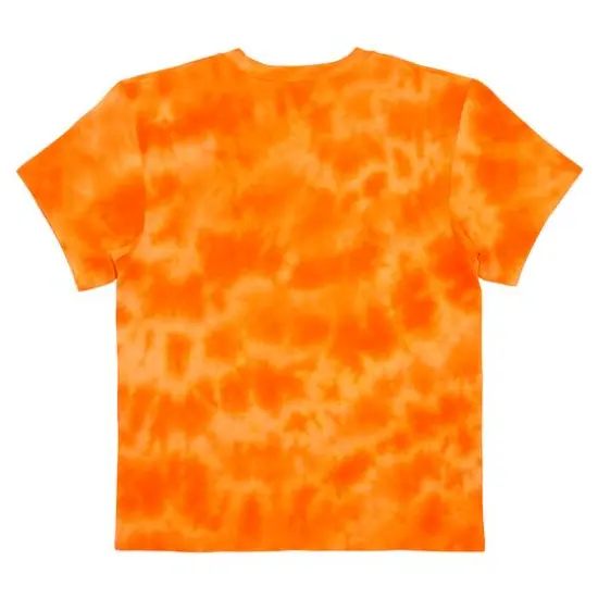 Orange Tie Dye Boo-Jee Ghost Youth Crew Neck T-Shirt by Celebrate It&trade; {3}