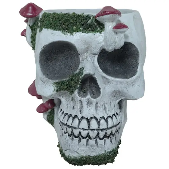 6.5" Mushroom Skull Container by Ashland&reg; {1}