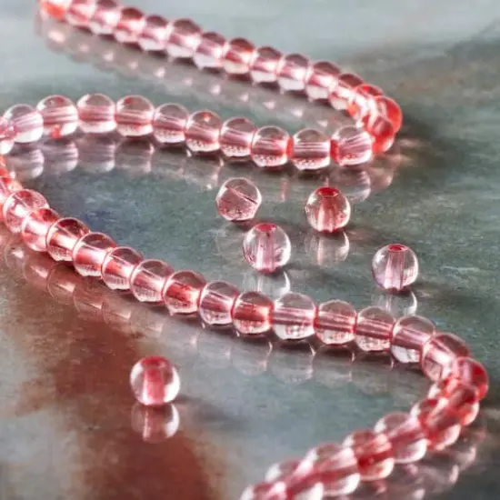 Pink Dyed Quartz Round Beads by Bead Landing&trade; {3}