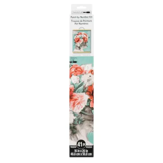 Flowercat Paint-by-Number Kit by Artist's Loft&reg; {4}