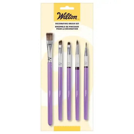 Wilton&trade; 5-Piece Cake Decorating Brush Set {1}
