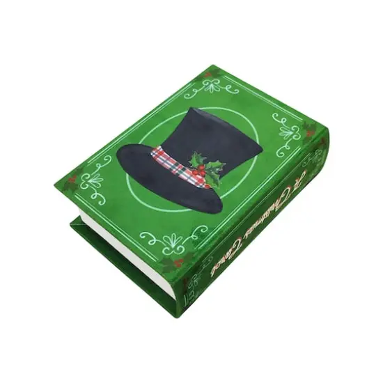 8" Green Christmas Carol Book Tabletop D&eacute;cor by Ashland&reg; {4}
