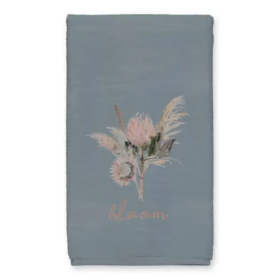 Bloom Protea Tea Towel Set Blue {3}