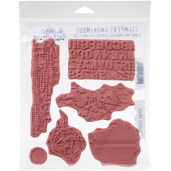Stampers Anonymous Tim Holtz&reg; Grunged Cling Stamps {3}