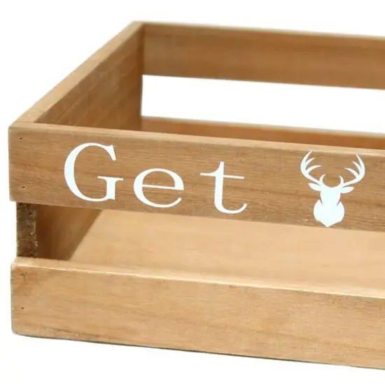 Elegant Designs Small Natural Rustic Towel Holder, Frame & Toilet Paper Holder Set {13}