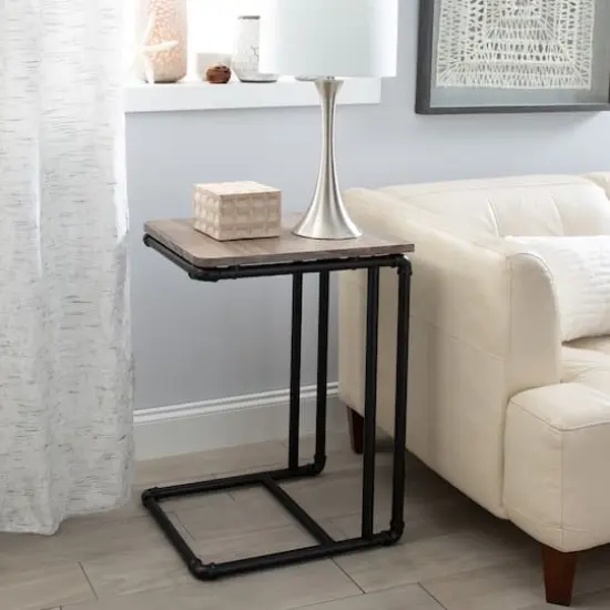 Organize It All 27" Pipe Line Side Table {1}