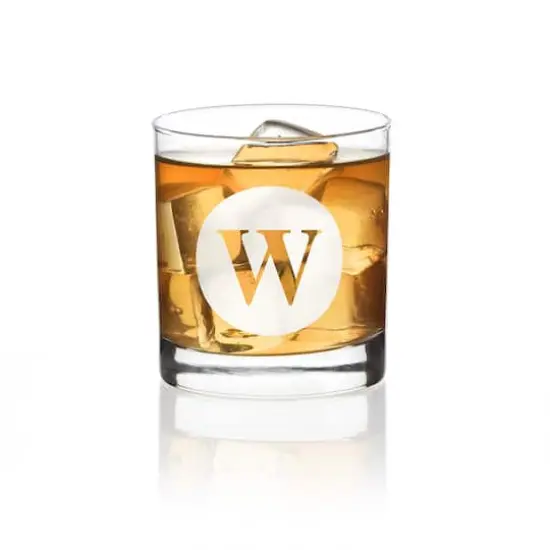 Hortense B. Hewitt Co. Engraved Drinking Glass W {1}