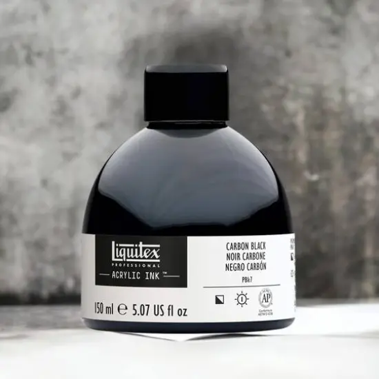 Liquitex&reg; Carbon Black Professional Acrylic INK!, 5.1oz {1}