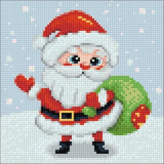 Crafting Spark Little Santa Diamond Painting Kit {1}