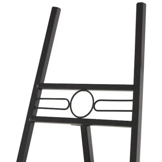 56" Black Metal Adjustable Display Stand Easel {4}