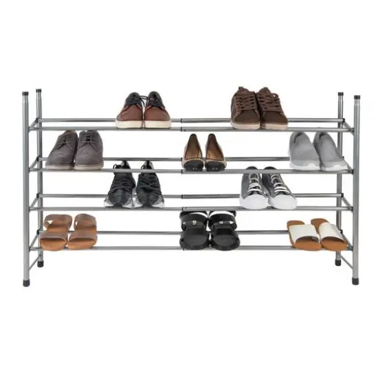 Simplify 4-Tier Expandable Shoe Rack {3}