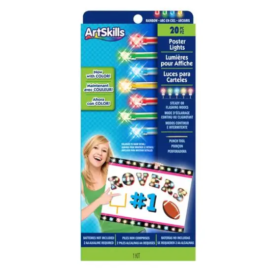 ArtSkills&reg; 20ct. Multicolor String Lights {1}