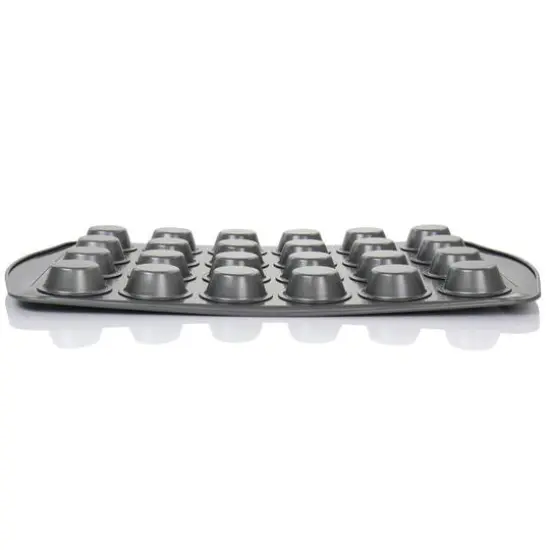 Gibson Baker's Friend™ 24 Cup Nonstick Steel Mini Muffin Pan {3}