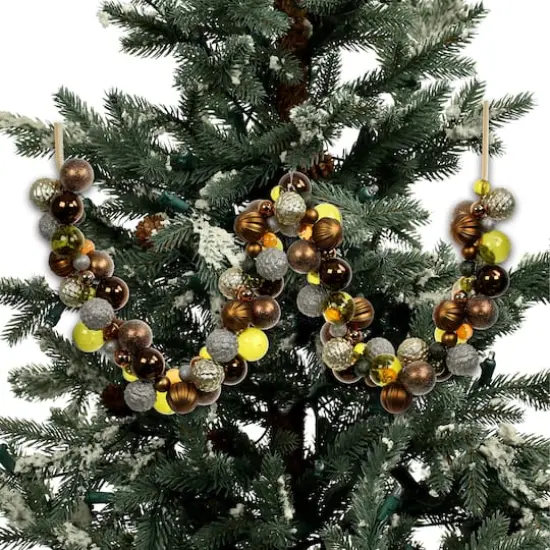 6ft. Forest Shatterproof Ball Garland by Ashland® {3}