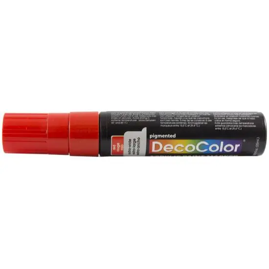 DecoColor&reg; Jumbo Point Acrylic Paint Marker White {2}