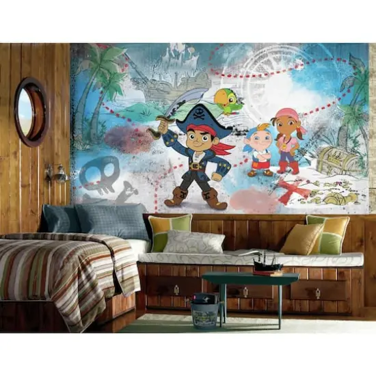 RoomMates Captain Jake Never Land Pirates XL Prepasted Mural {4}