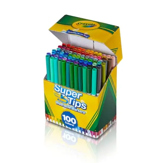 Crayola&reg; Super Tips 100 Color Washable Markers {3}