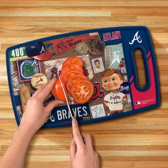 MLB Retro Series Cutting Board Atlanta Braves {6}