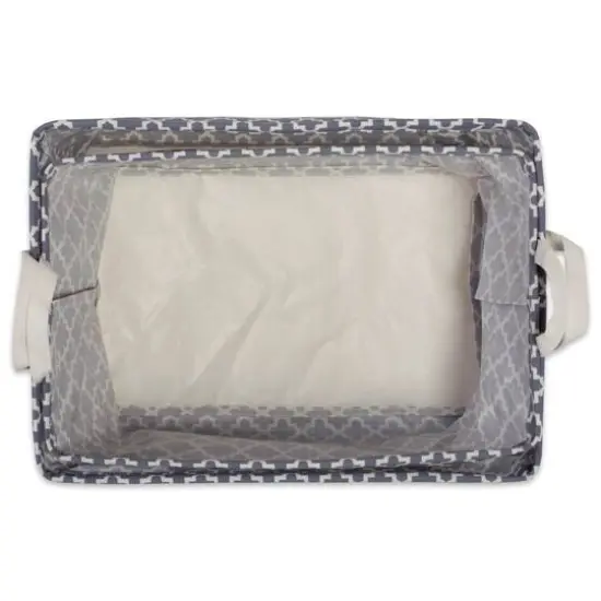 DII&reg; Gray Lattice Laundry Bins, 2ct. {3}