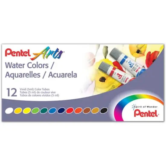 Pentel&reg; Watercolor 12 Color Set {1}