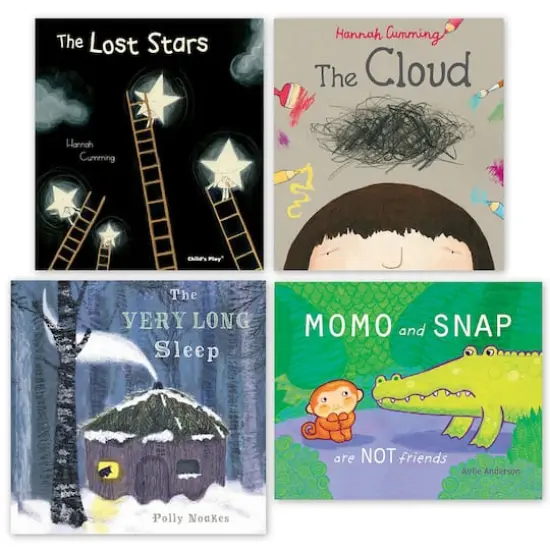 Child's Play Books Focusing On Feelings Soft Cover Book Set, 4ct. {1}