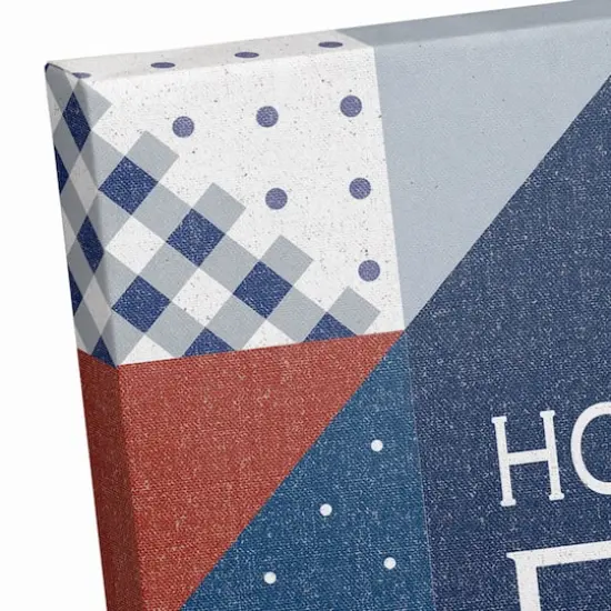 Home of the Free Because of the Brave Canvas Wall Art {4}