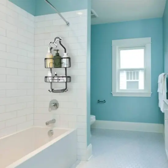 NEX&trade; 24.8" Black Over the Shower Caddy {8}