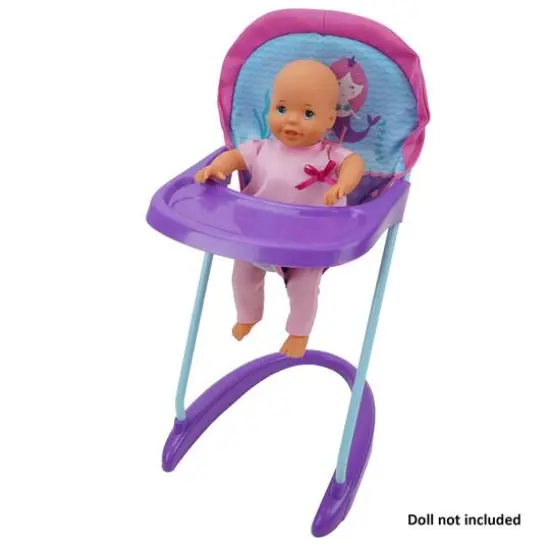509 Crew Mermaid Doll Highchair {6}