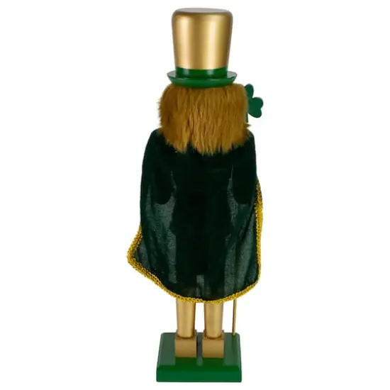 15" Green & Gold Luck of the Irish Christmas Nutcracker {8}