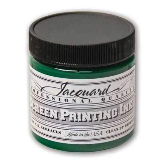 Jacquard Professional Screen Printing Ink, 4oz. Yellow Green {1}