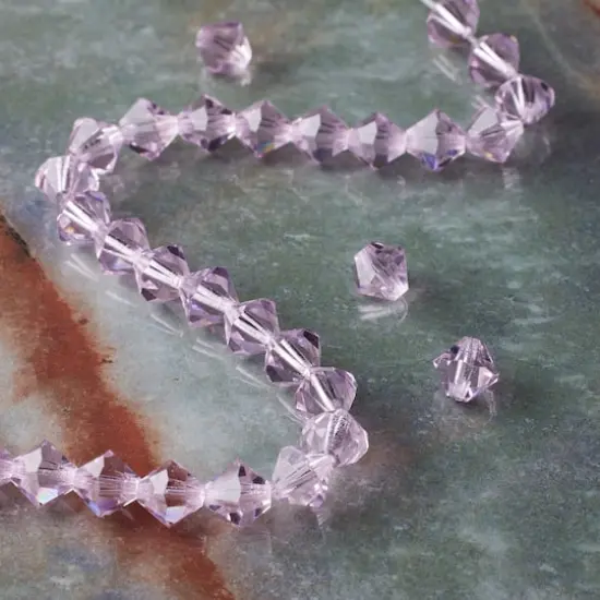 Preciosa Glass Crystal Bicone Beads, 8mm by Bead Landing&trade; Assorted {3}