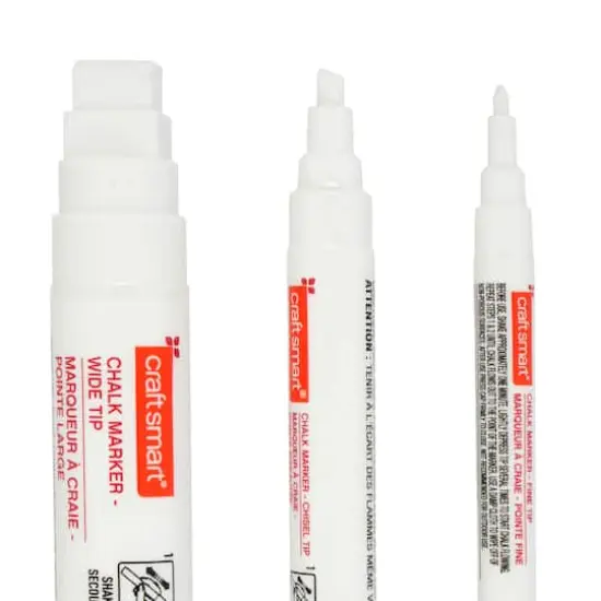 White Chalk Marker Set by Craft Smart&reg; {3}