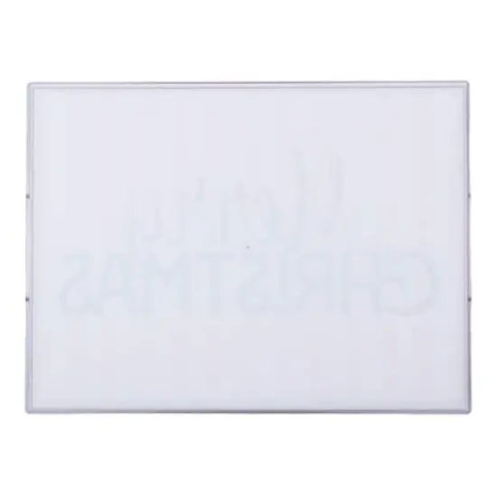 13.75" Pink Merry Christmas Tray by Ashland&reg; {4}