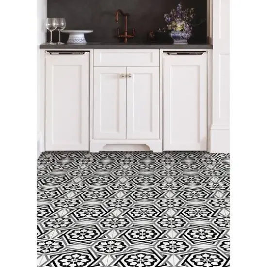 FloorPops Dakota Peel & Stick Floor Tiles {4}