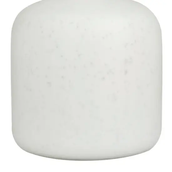 White Glass Glam Vase, 12" x 10" x 10" {5}