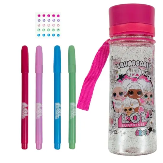L.O.L. Surprise! Color Your Own Water Bottle {3}