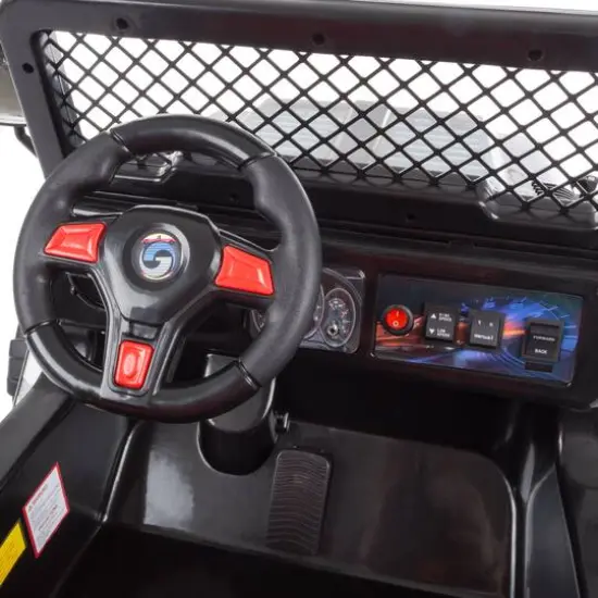 Toy Time Black Battery Powered Ride-On All Terrain Sporty Truck {8}