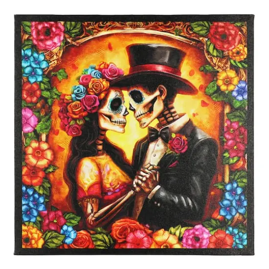 Assorted Day of the Dead Skeleton Couple Wall D&eacute;cor by Ashland&reg; 1pc. {3}