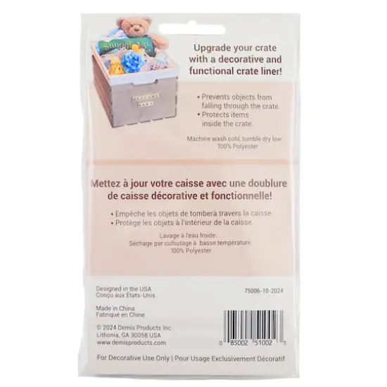 Surface Appeal&trade; 18" Crate Liner White {4}