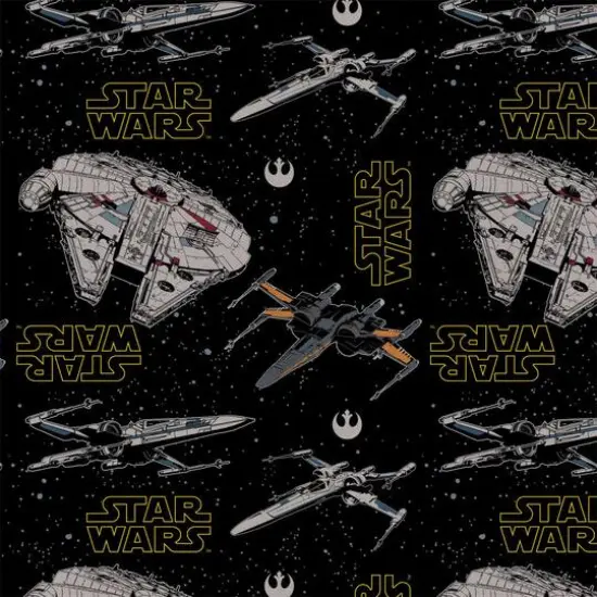 Camelot Fabrics Star Wars Ships Cotton Precut, 4ct. {3}