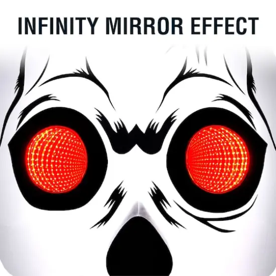 5ft. Airflowz Inflatable Infinity Mirror Skull {3}