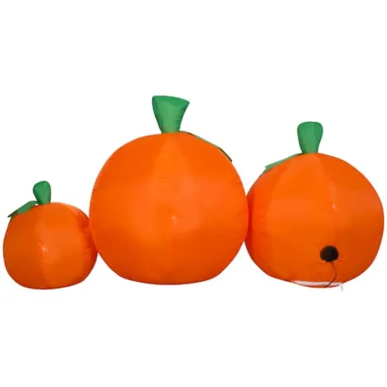 4.5ft. Airblown® Inflatable Halloween LED Jack-o'-Lantern Trio {3}