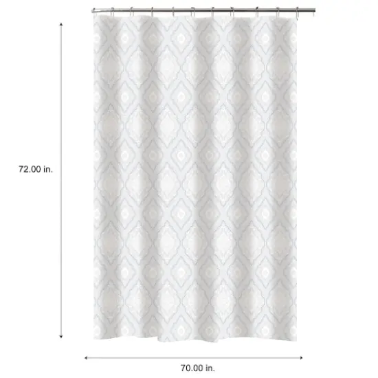 Bath Bliss Moroccan Design Shower Curtain {5}